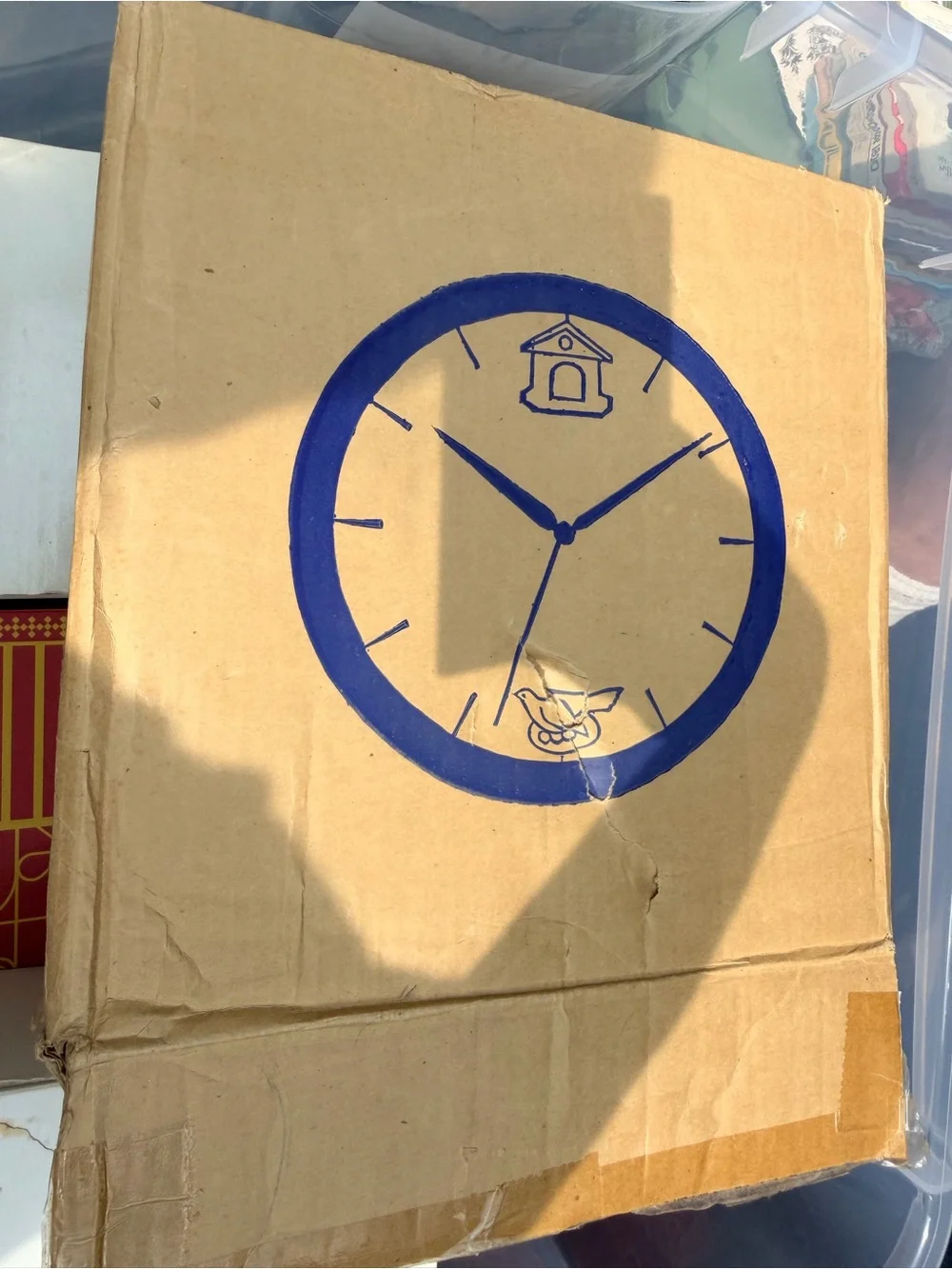 New 12 Singing Bird Wall Clock with 12 Bird Songs Every Hour – Original Box